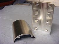 CNC forgácsolás alumínium munkadarab 4